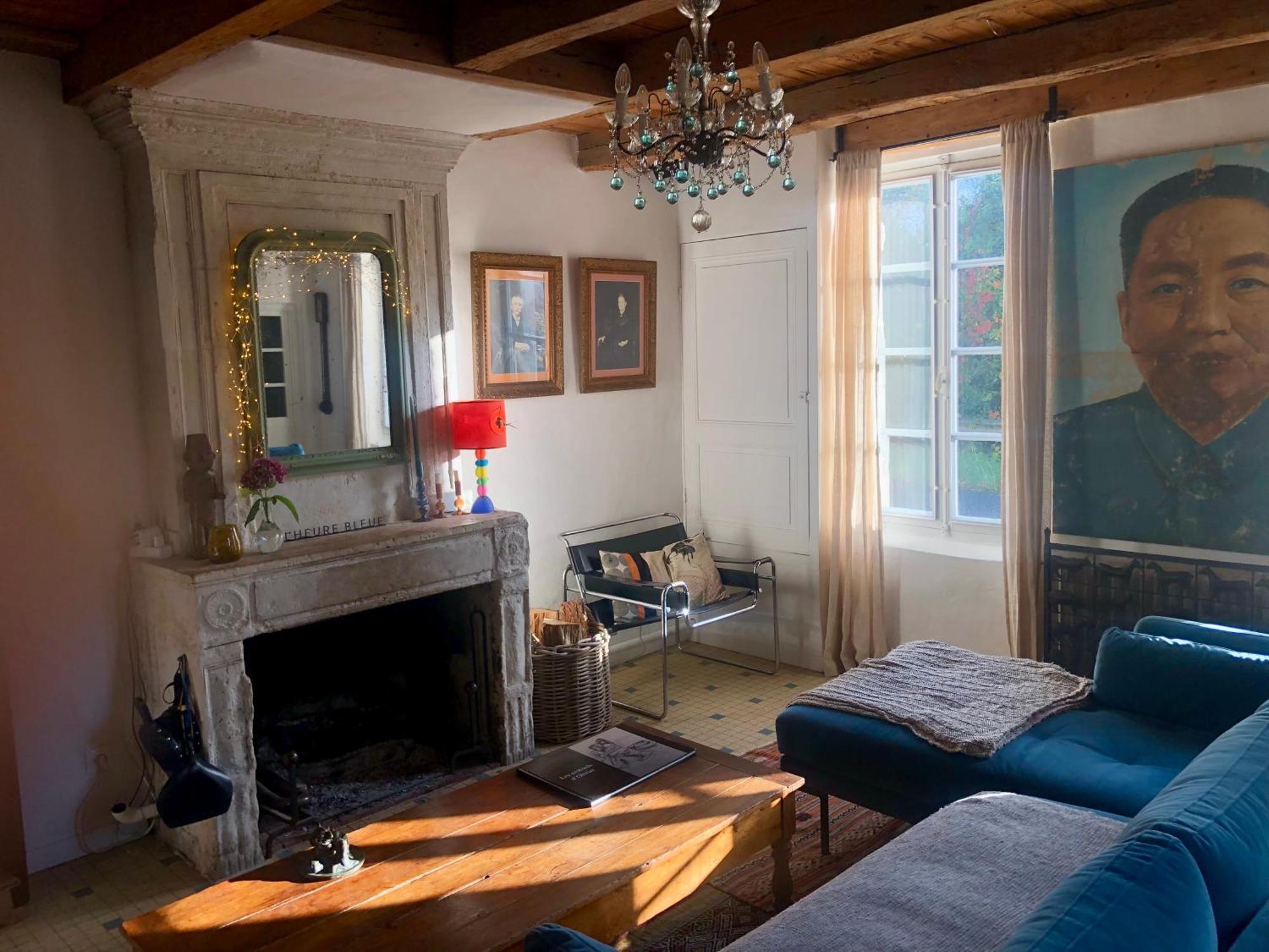 L'Heure Bleue Bed and Breakfast Saintes Exteriör bild